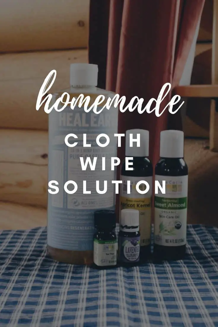 diy cloth wipe solution cloth diapering