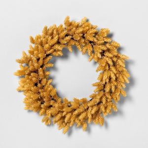 farmhouse front door fall wreaths