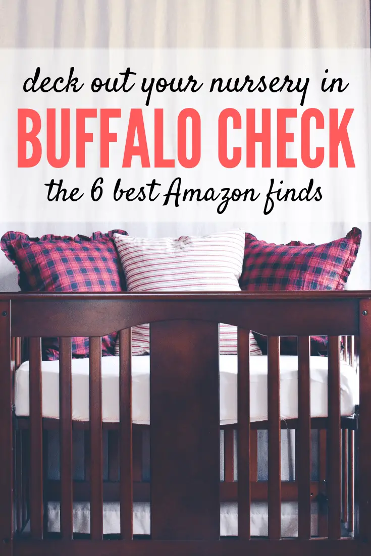 buffalo plaid nursery theme