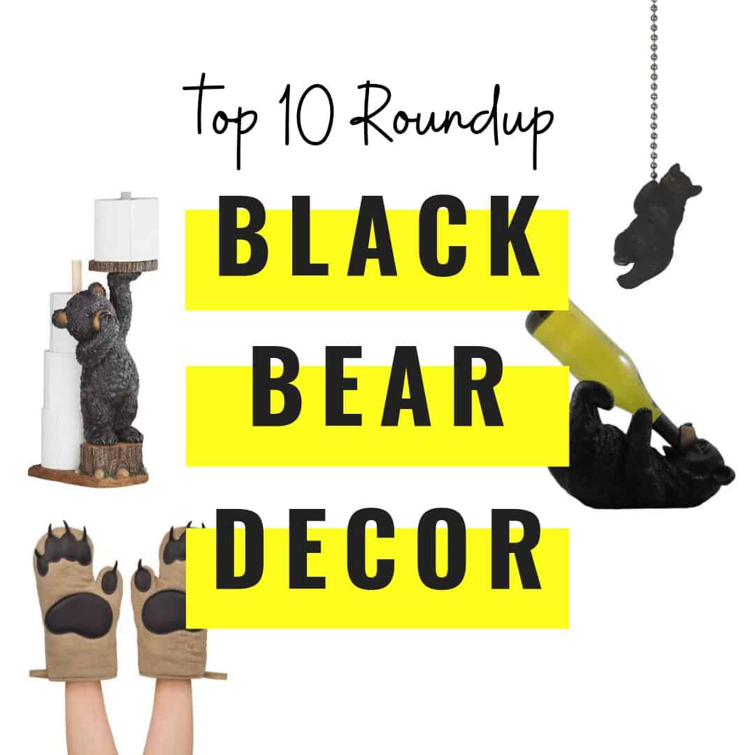 best black bear decor