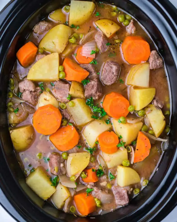 easy slow cooker beef stew