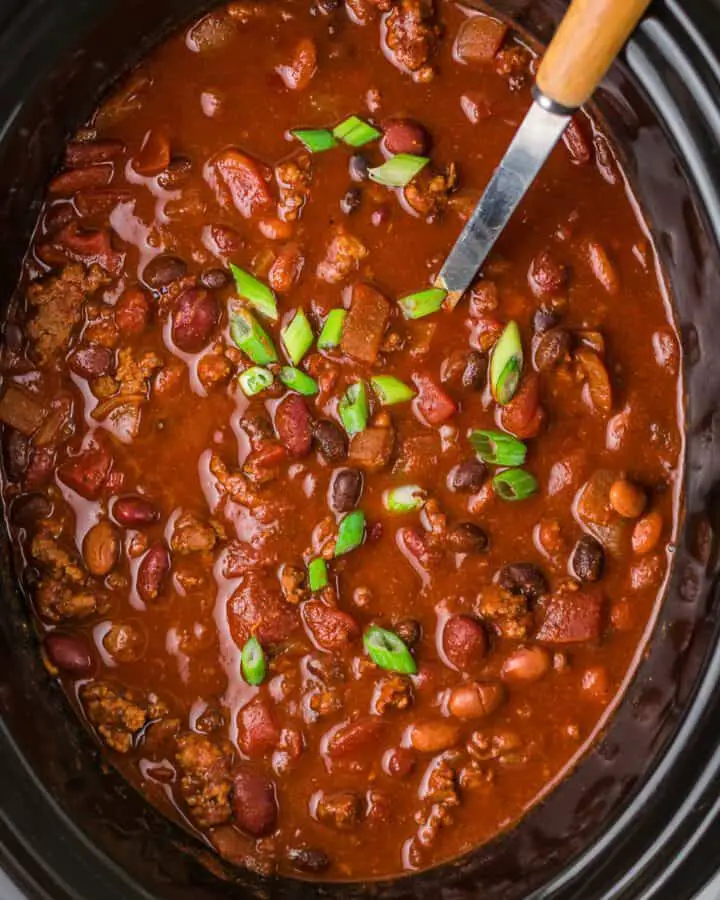 easy slow cooker chili