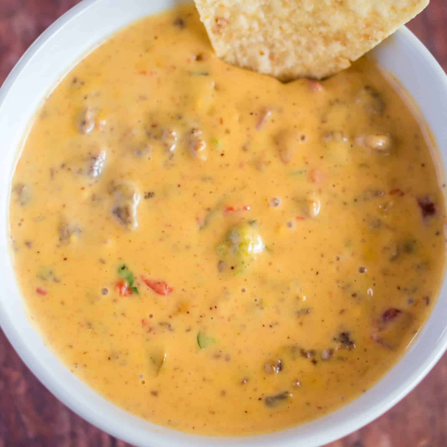 hamburger cheese dip