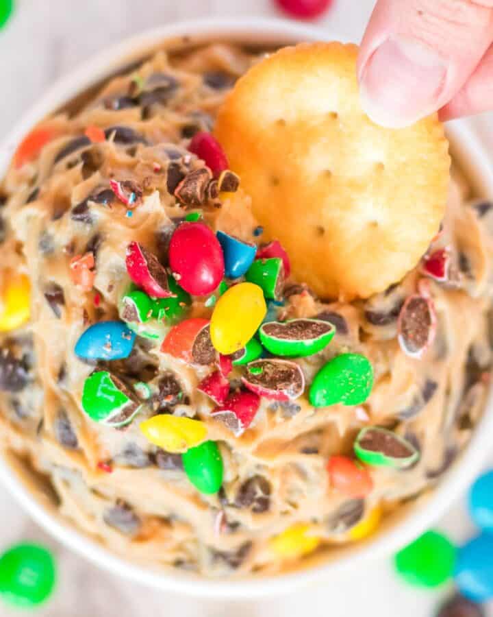 monster cookie dough dip