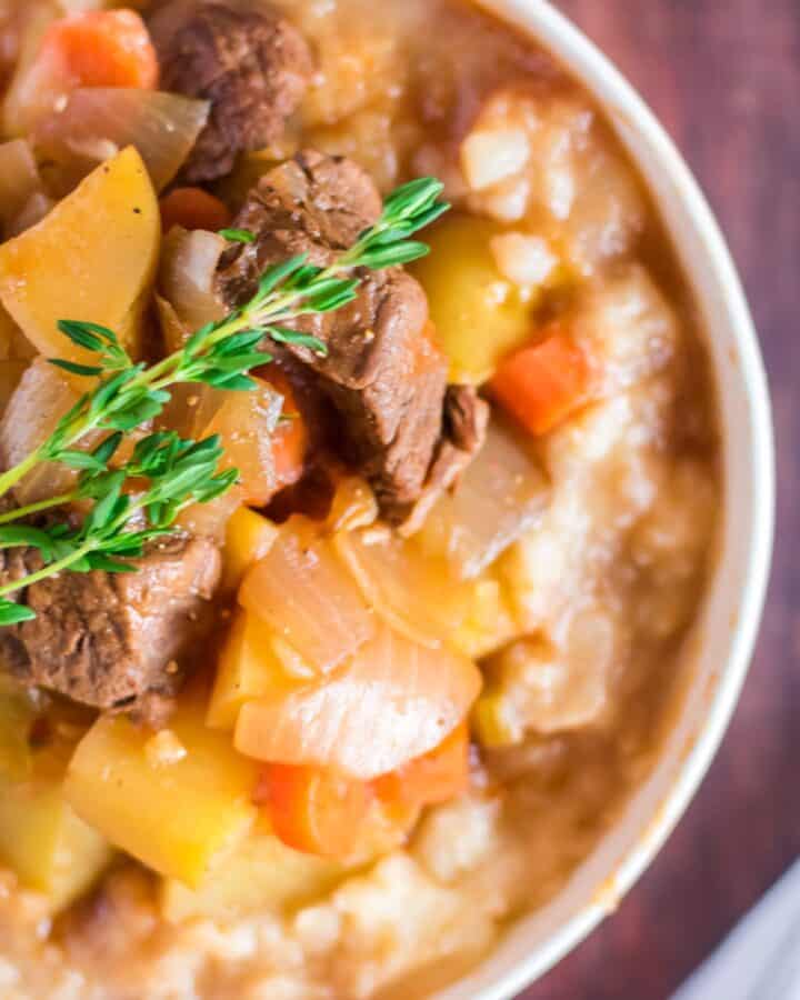 slow cooker guinness beef stew