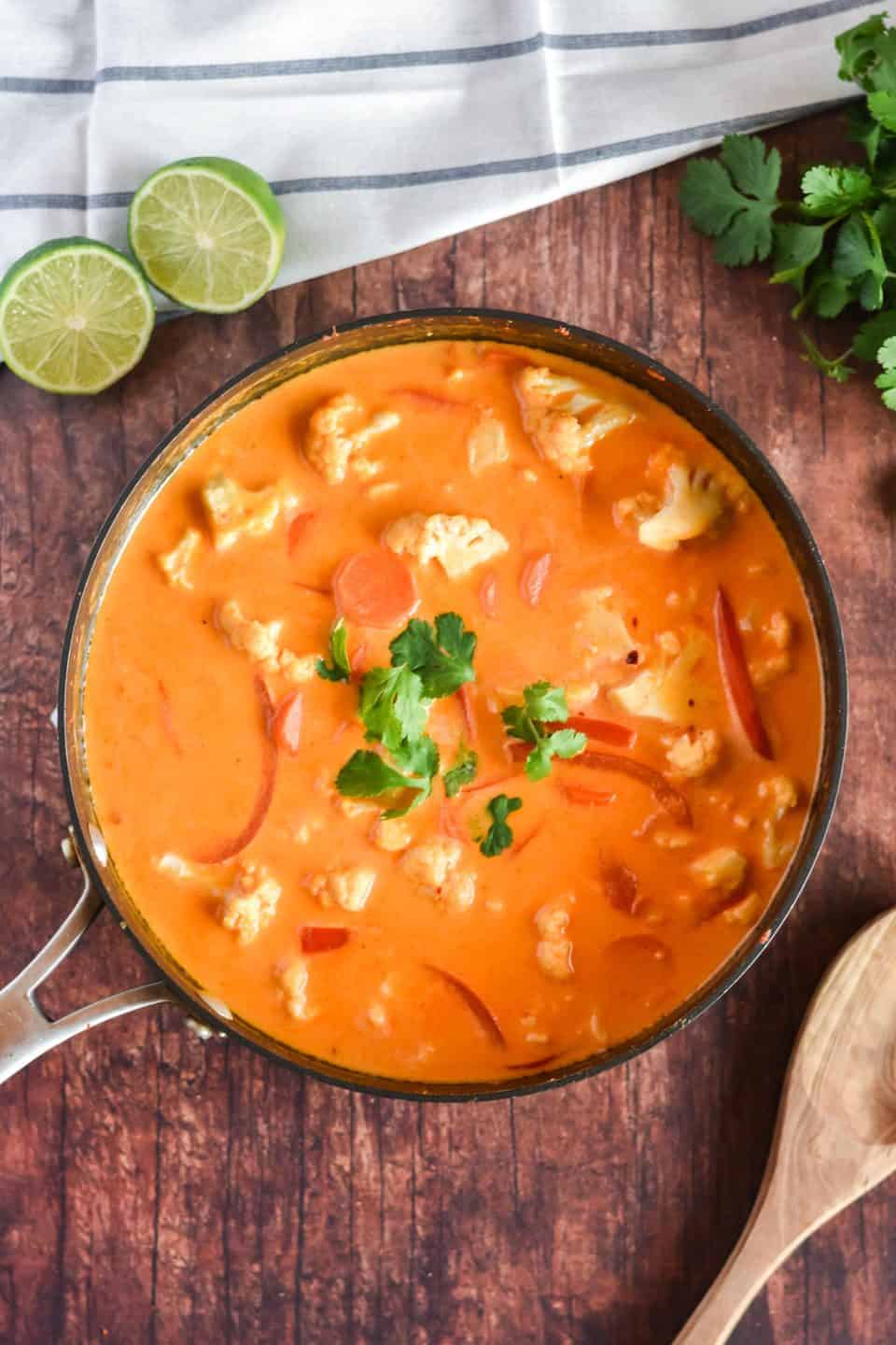 vegan thai red curry