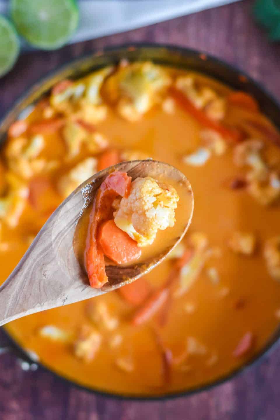 vegan thai red curry