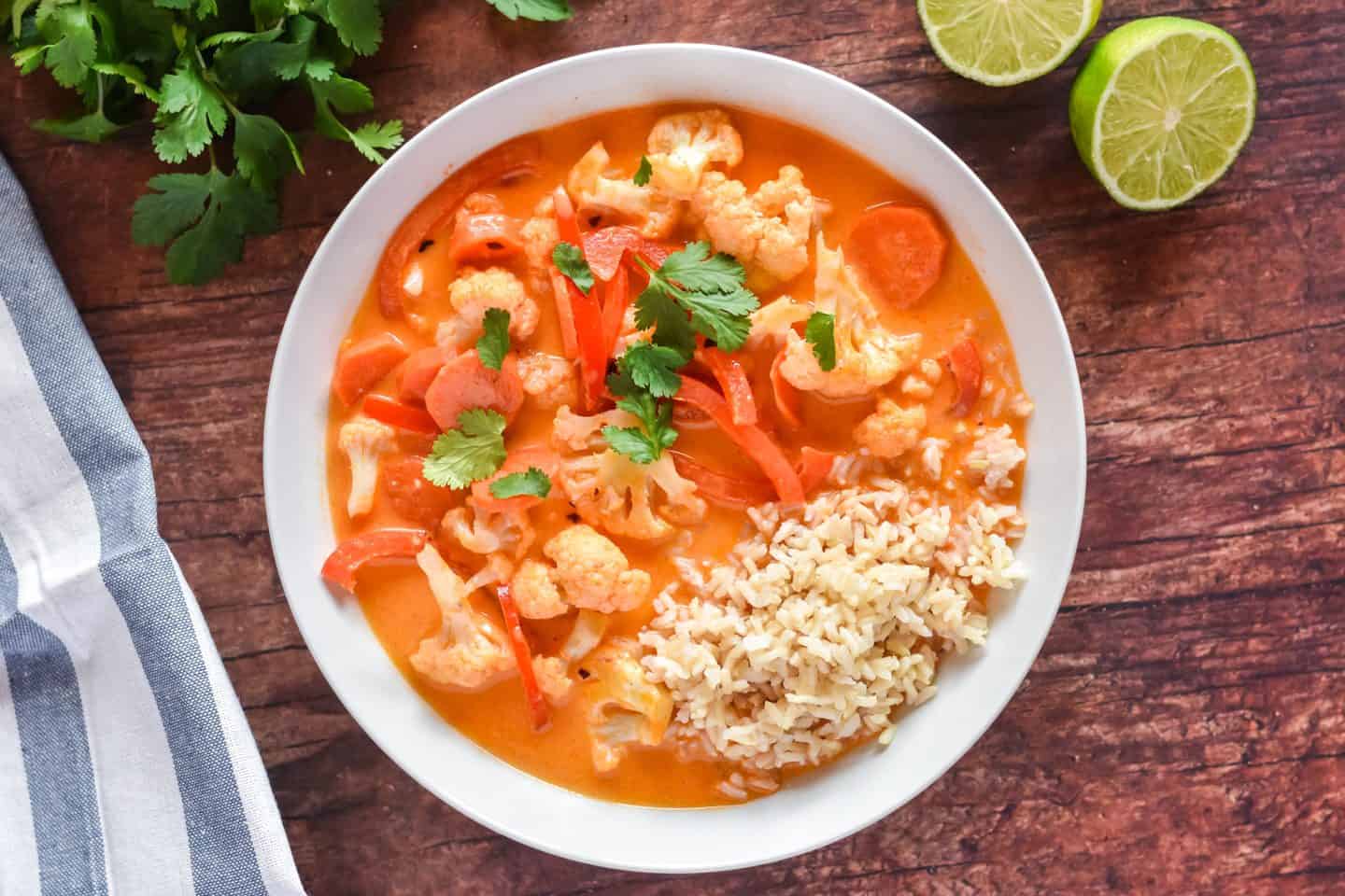 vegan thai red curry