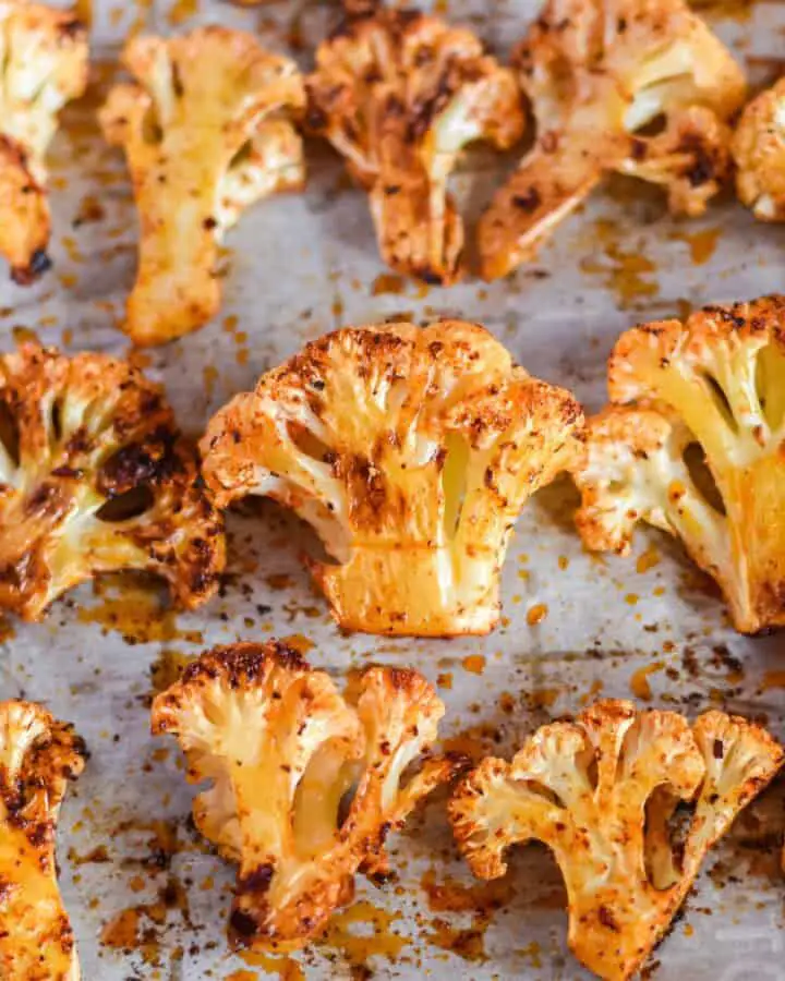 Spicy Roasted Cauliflower