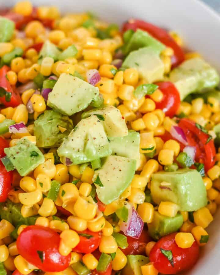 avocado corn salad