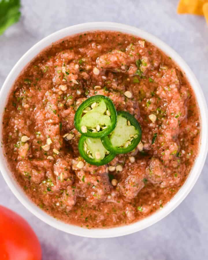 spicy salsa homemade