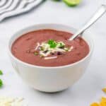 black bean soup