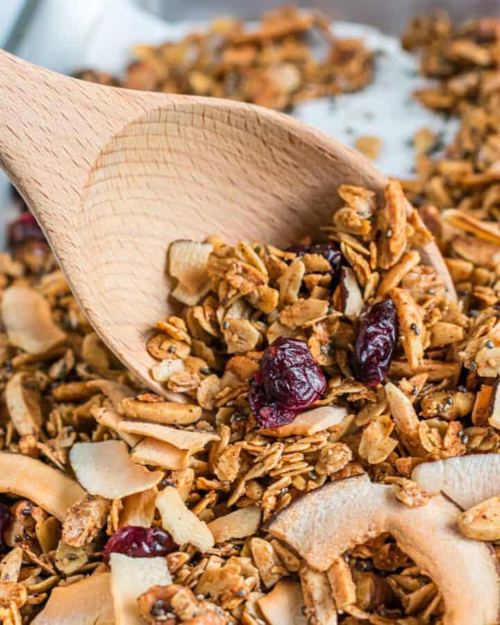 homemade granola recipe