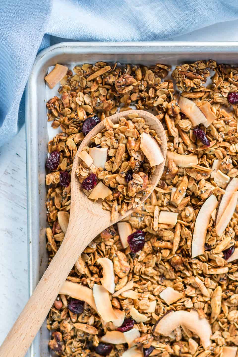 homemade granola recipe