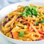 peanut sauce noodles