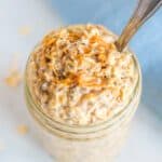 peanut butter overnight oats