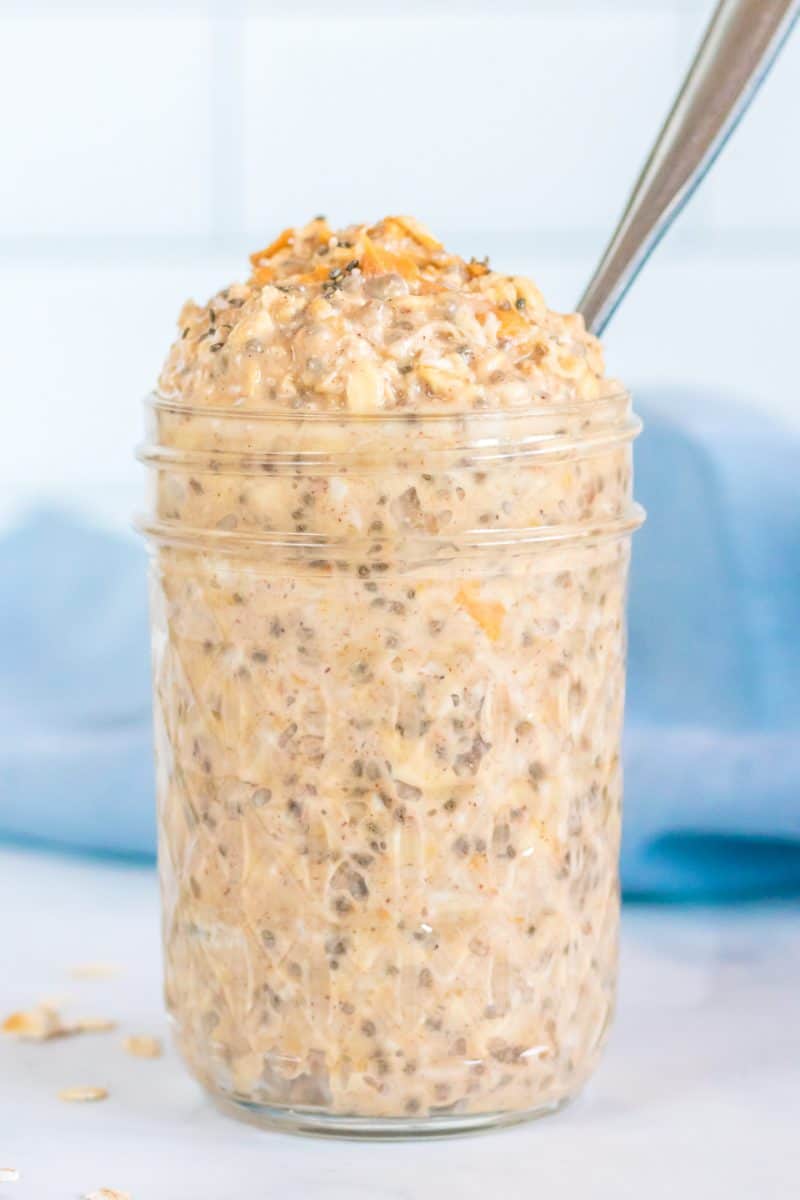 Peanut Butter Overnight Oats Easy & Healthy Vegan Breakfast