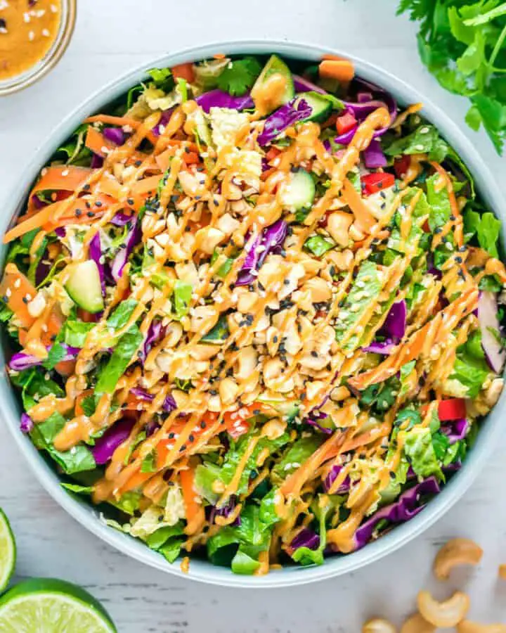 chopped thai salad