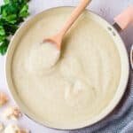 creamy vegan cauliflower sauce