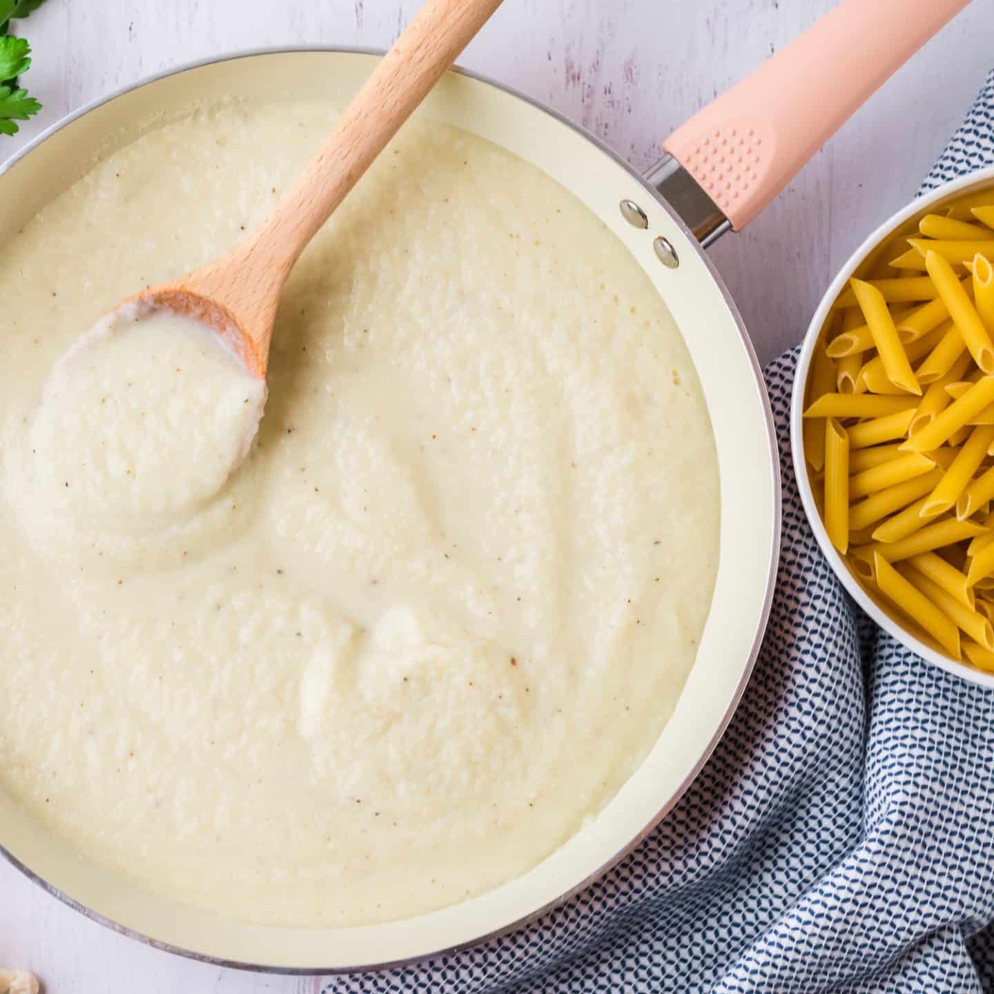 creamy vegan cauliflower sauce