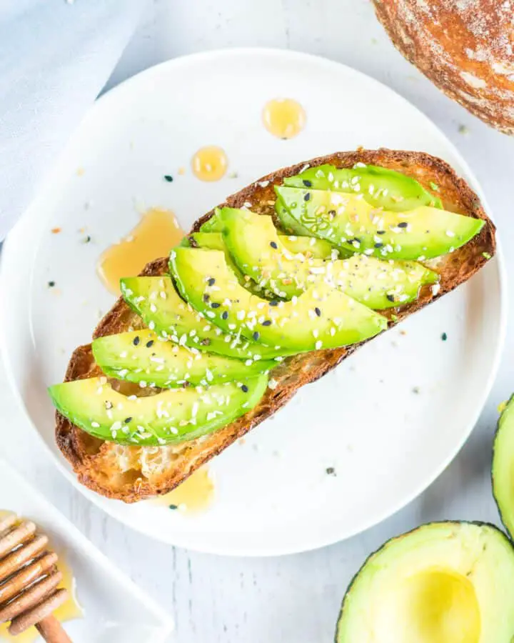 everything bagel avocado toast