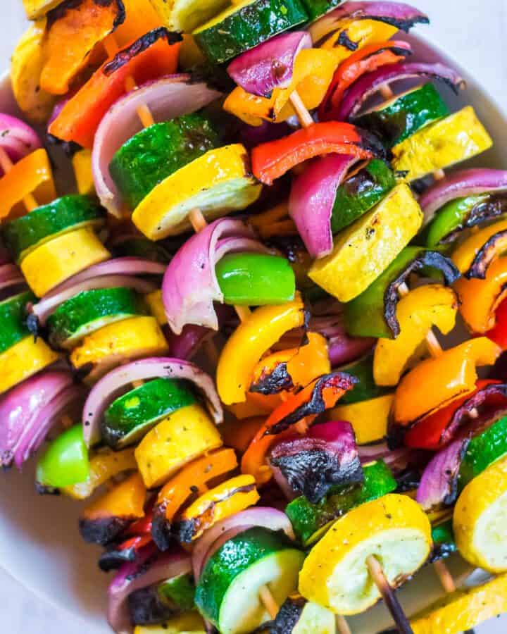 vegetable skewers