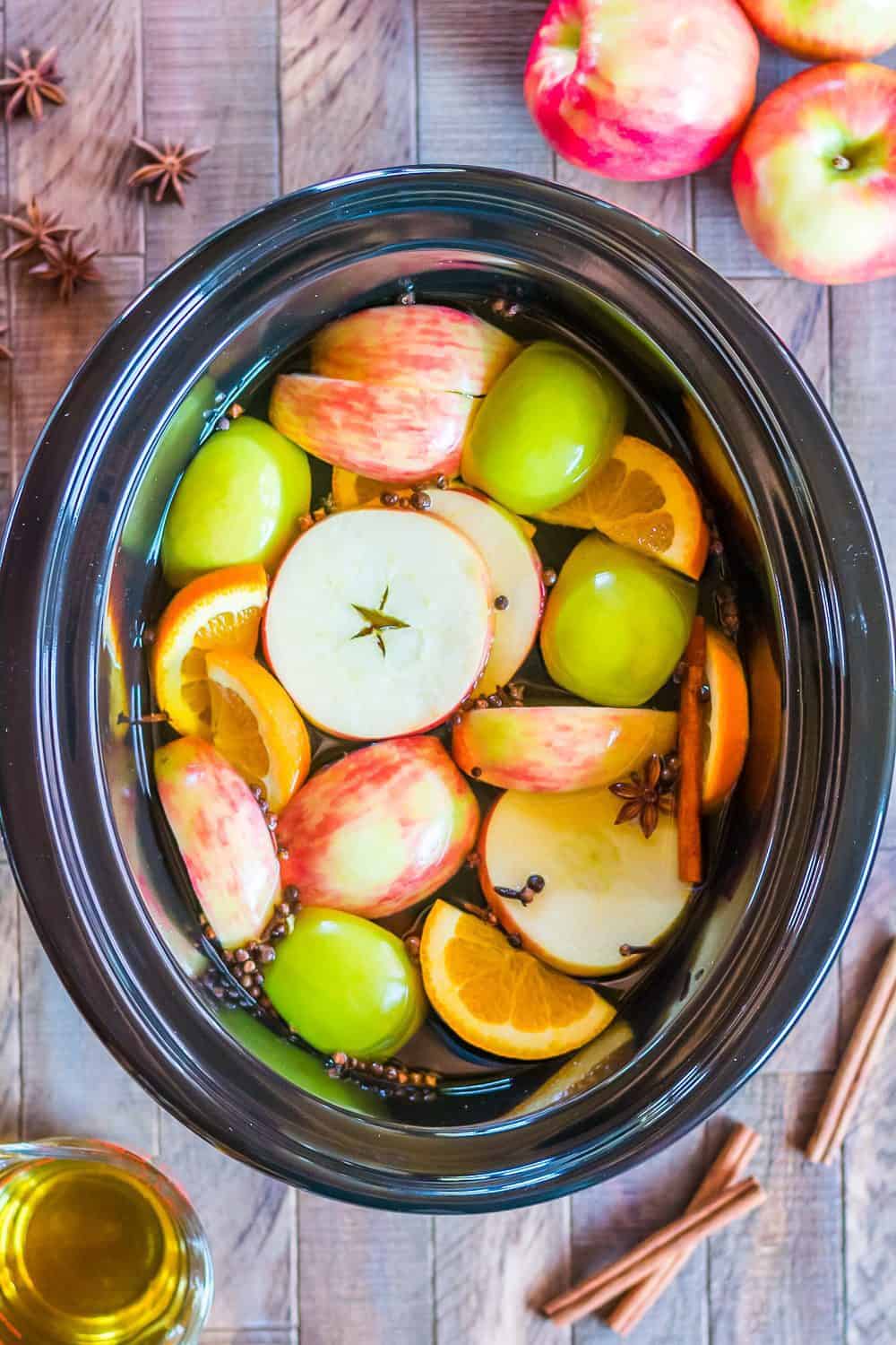 crockpot apple cider