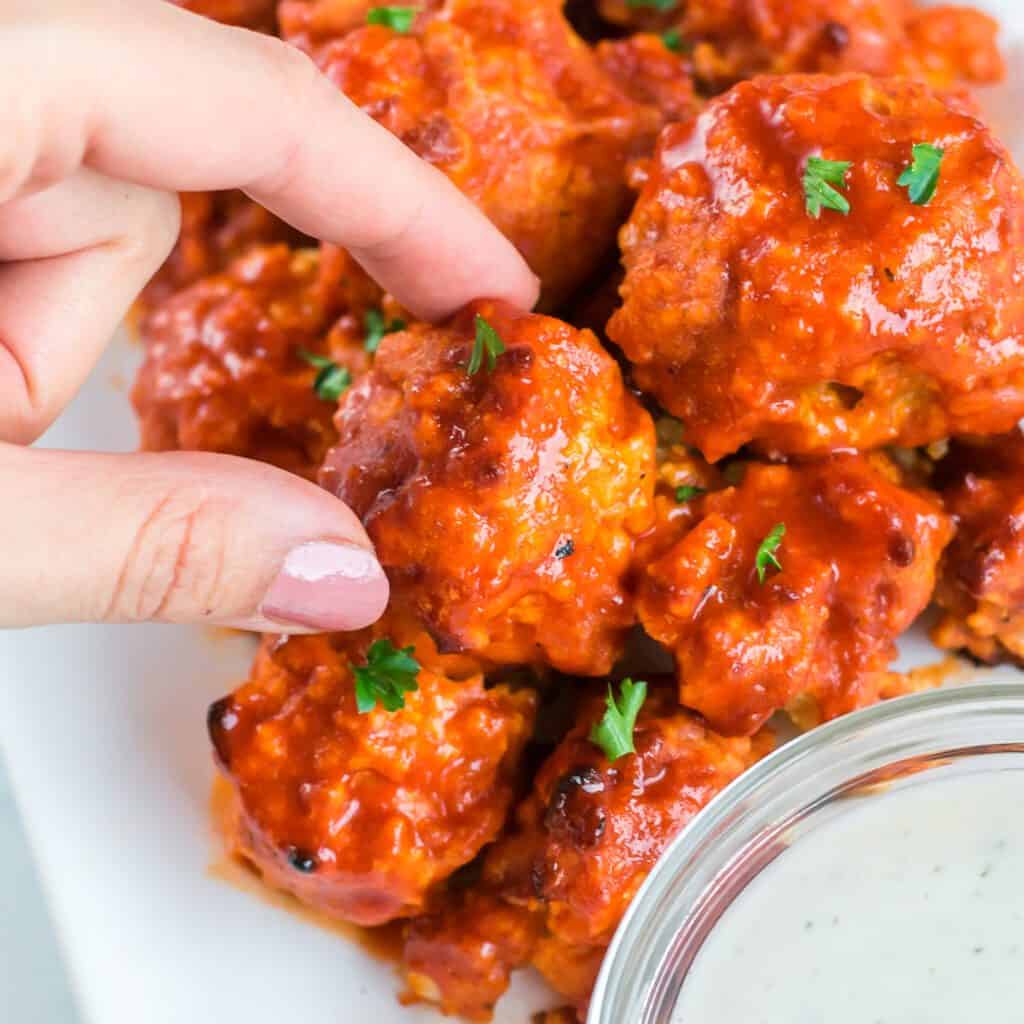 cauliflower buffalo wings