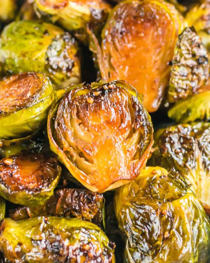 roasted brussels sprouts with balsamic