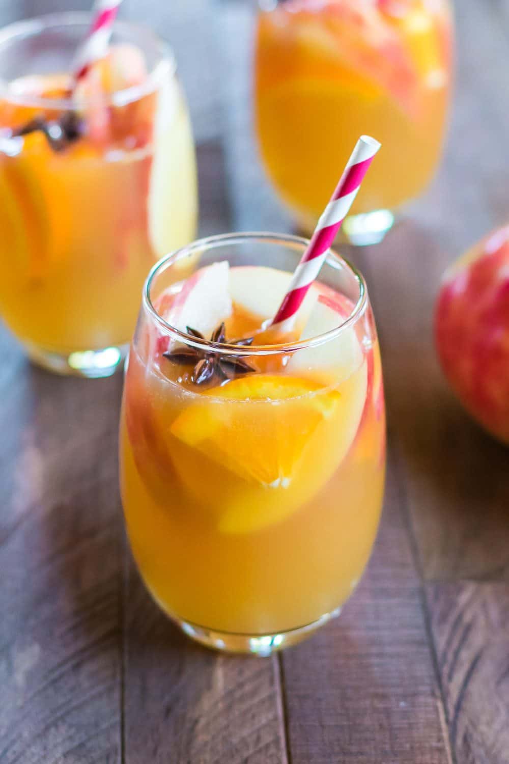 apple cider sangria