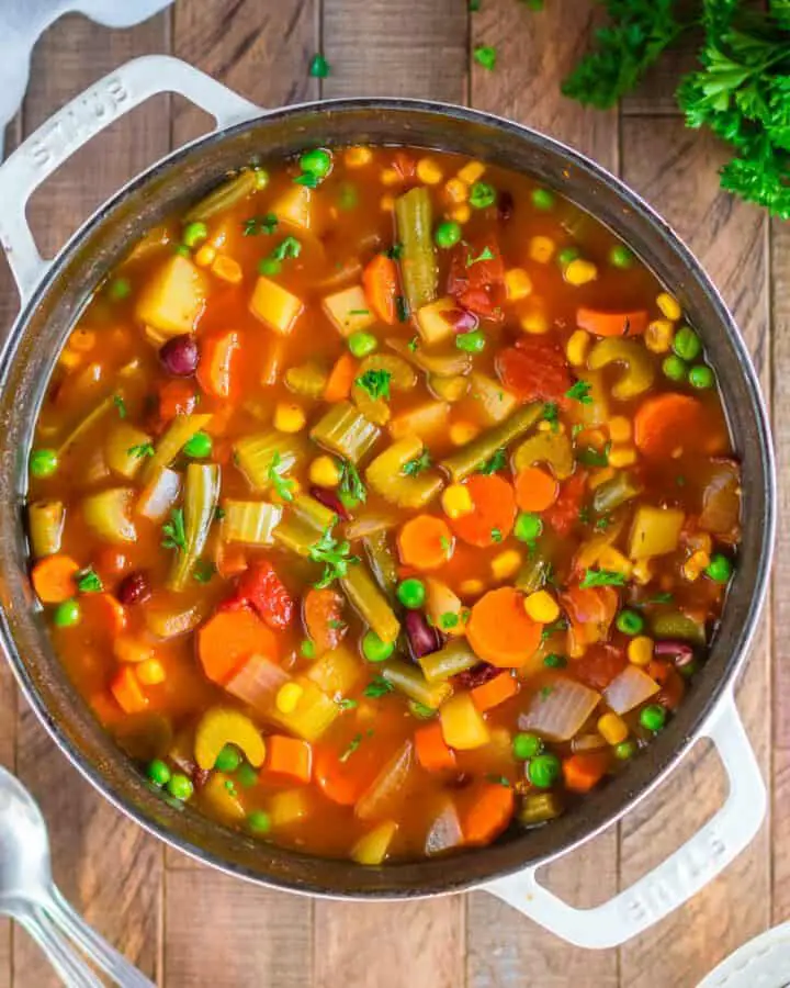 easy homemade vegetable soup