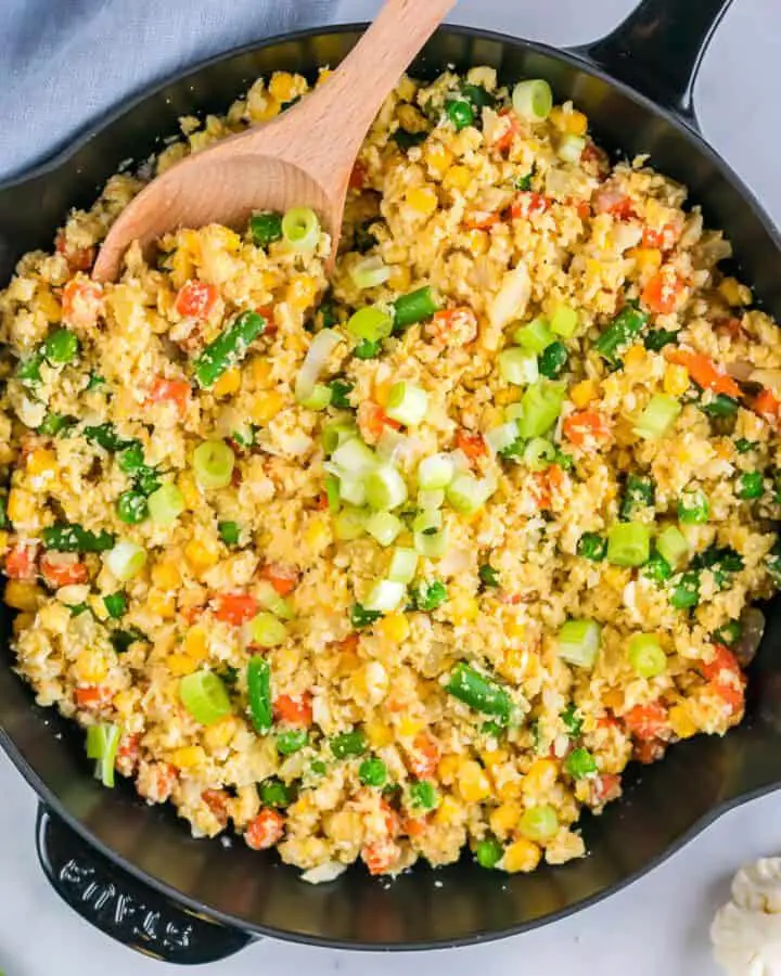 cauliflower fried rice