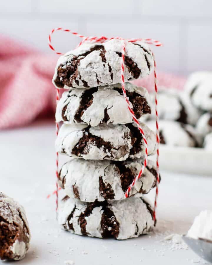 chocolate crinkle cookies