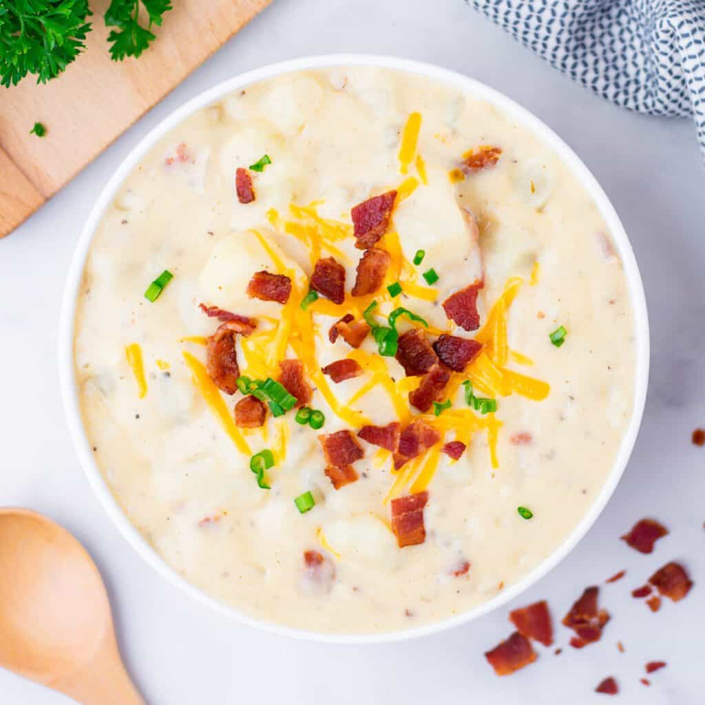 loaded baked potato soup