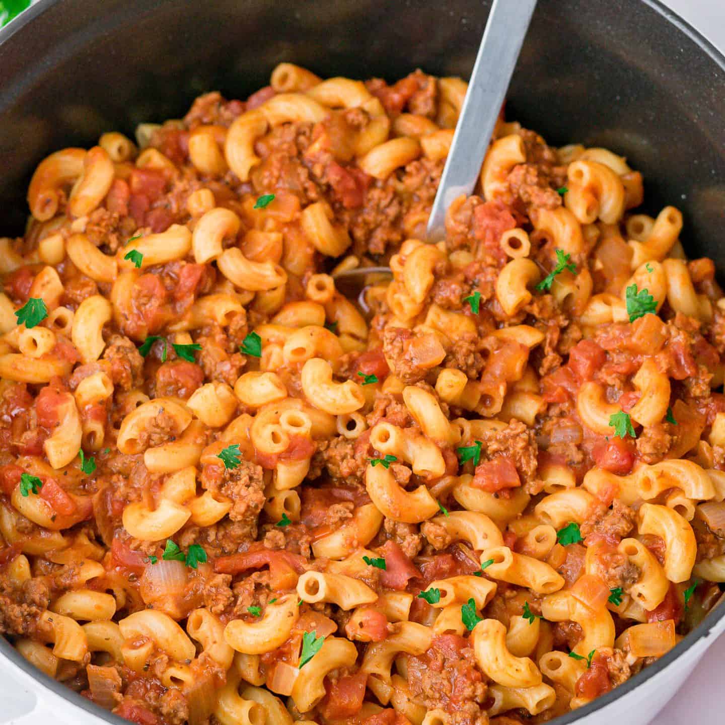 American Goulash Recipe Ready In 5 Steps Cooks In One Pot