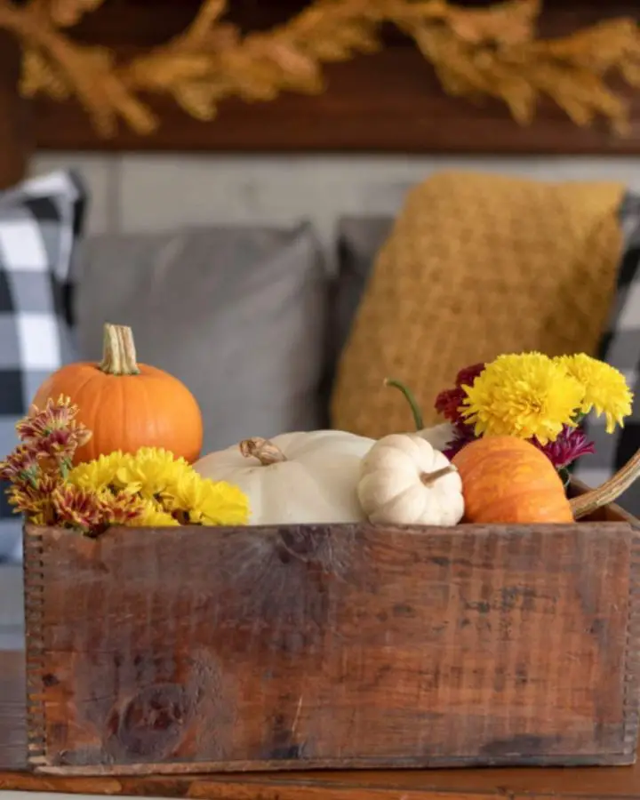 modern fall decor