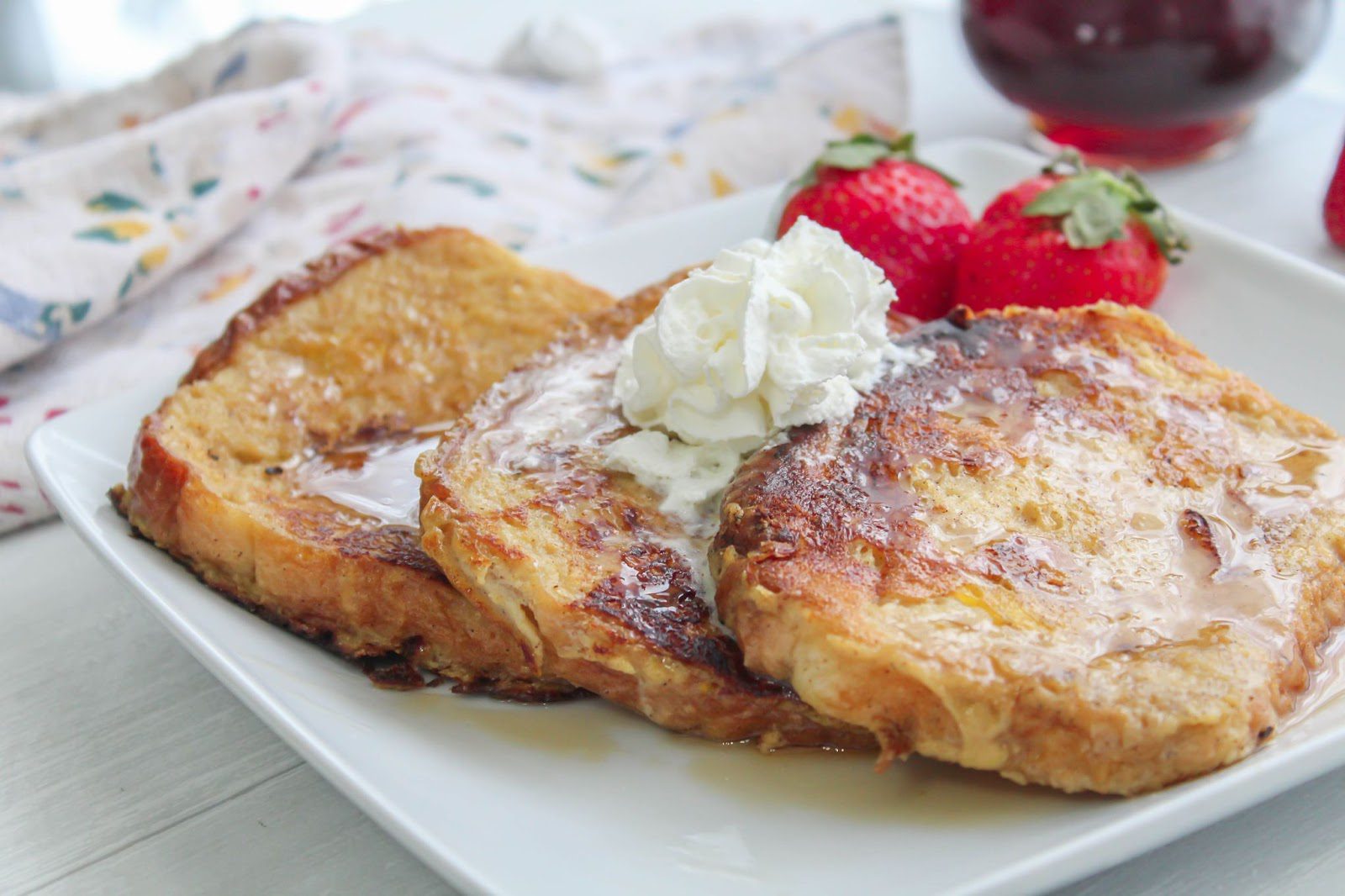 The Best Eggnog French Toast