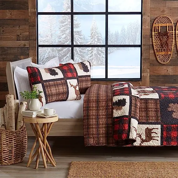 rustic bedding