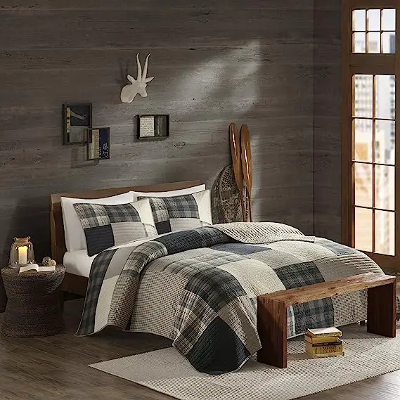 rustic bedding