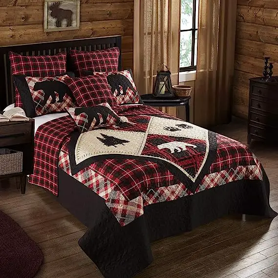 rustic bedding