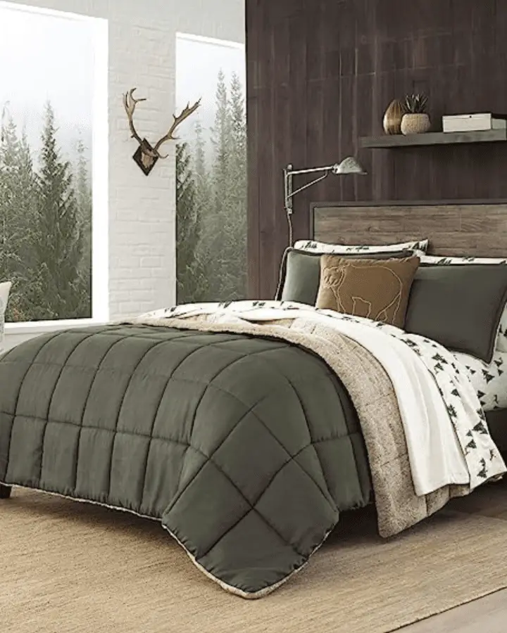 rustic bedding