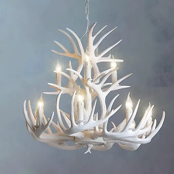 deer antler chandelier