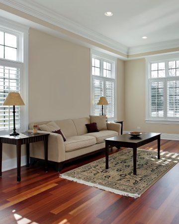 cozy up your hardwood floors