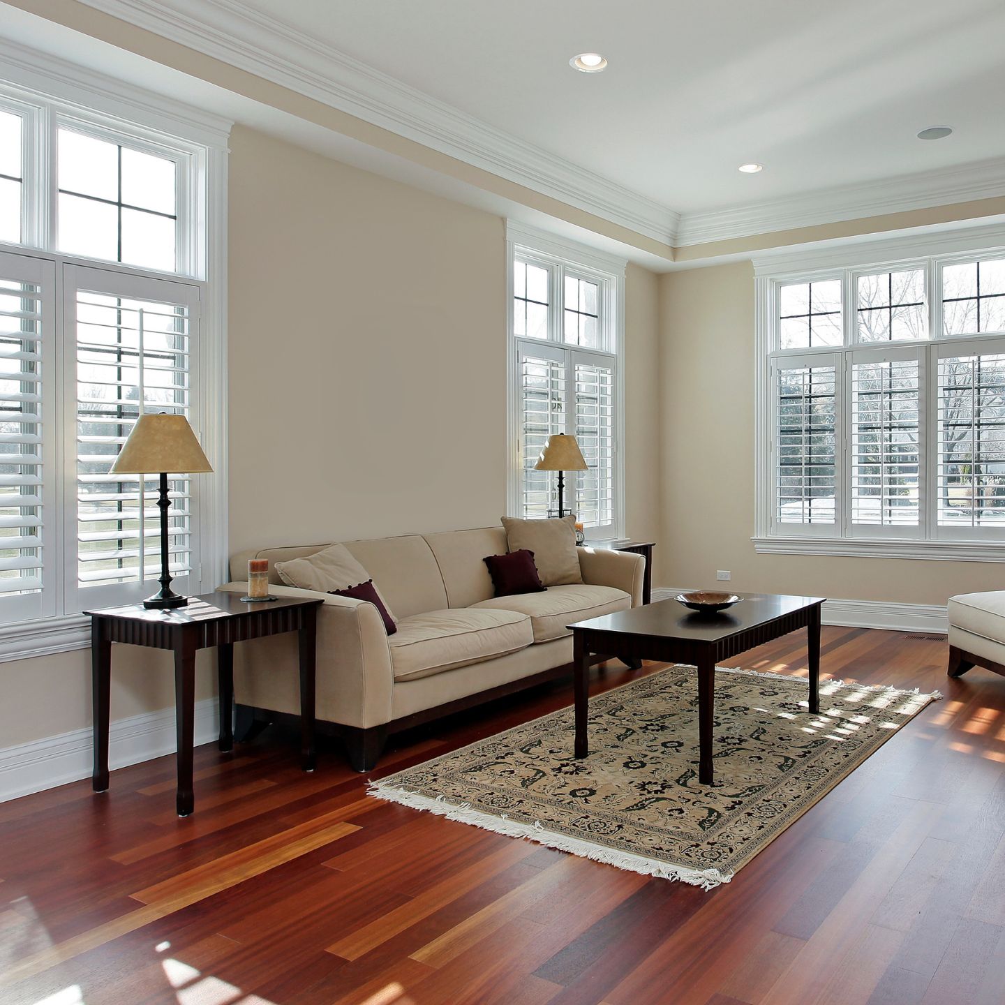 cozy up your hardwood floors