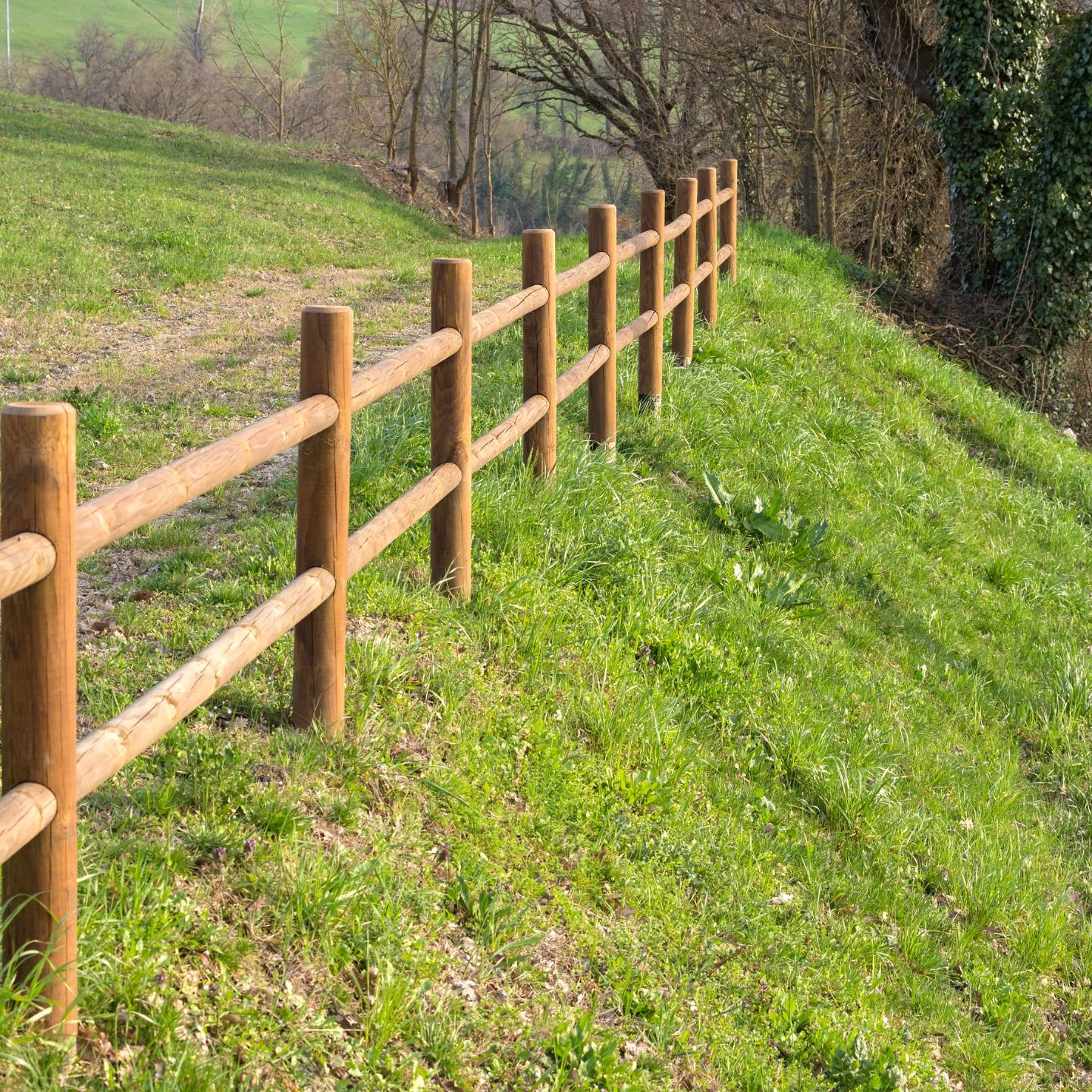 farm fence at your cabin