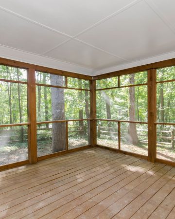 adding an enclosed deck to your cabin